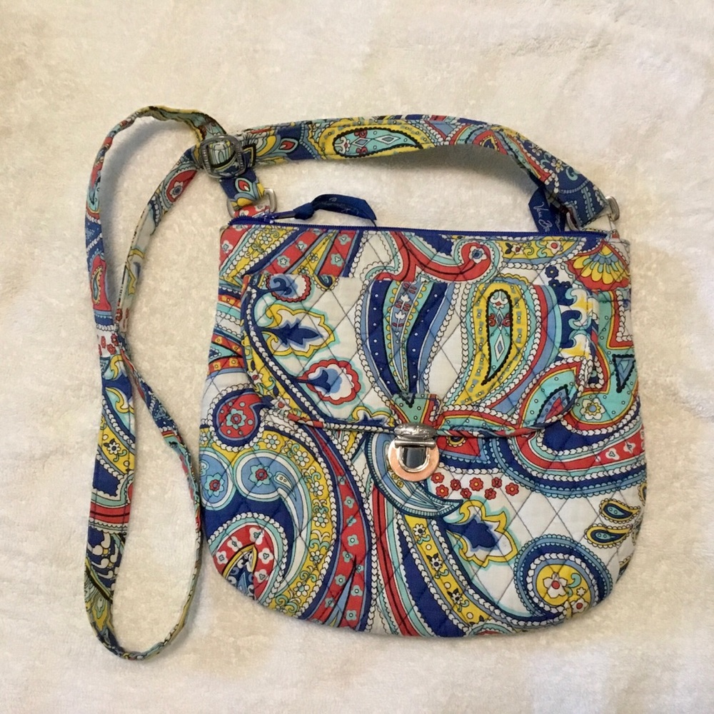 Vera Bradley Colorful Paisley Crossbody Bag
